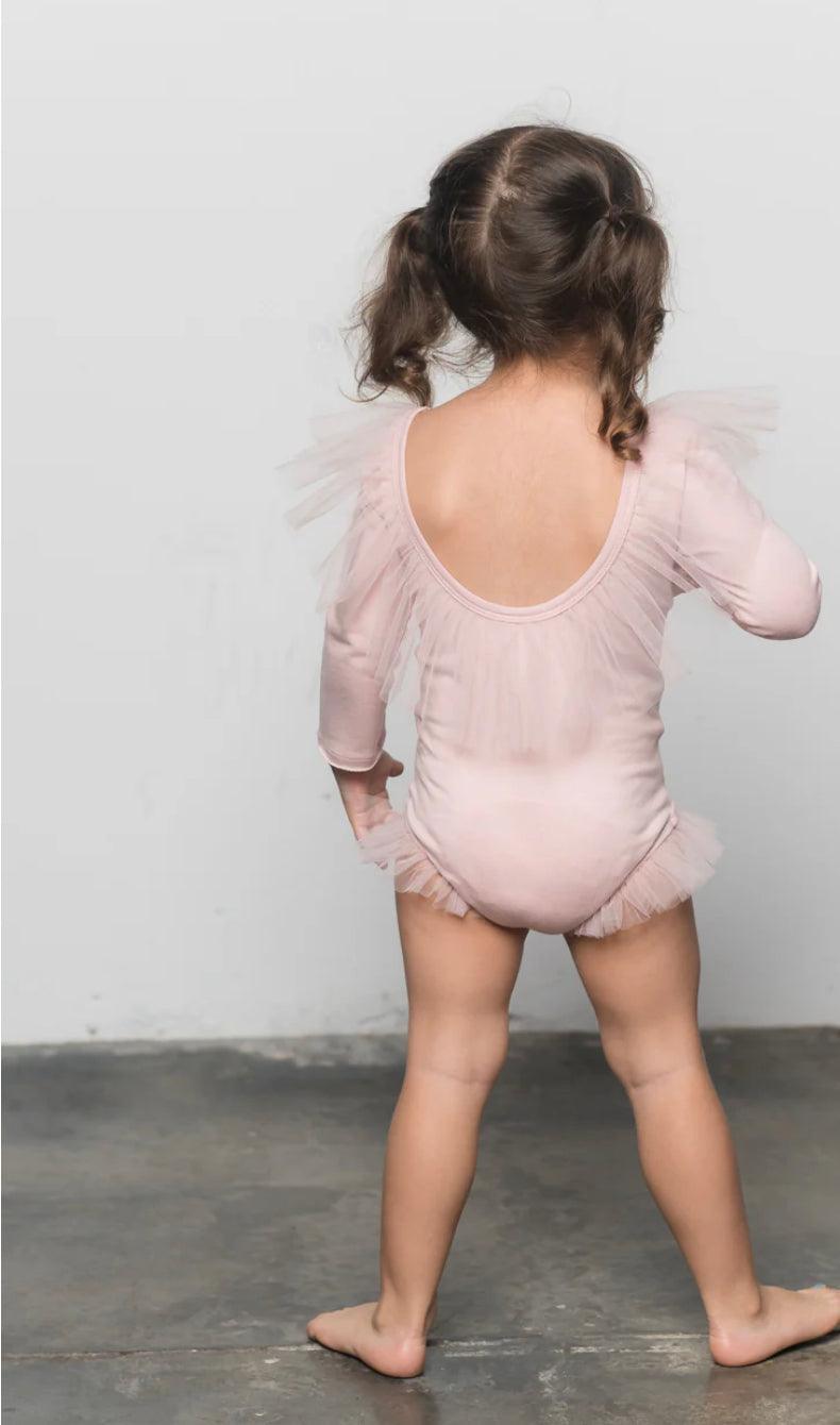 Petite Princess Romper and Hair Bow Combo