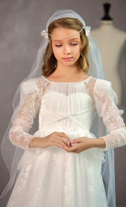 Delicate Crystal Chain  Headpiece