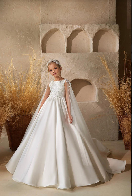 Graceful Petals Gown