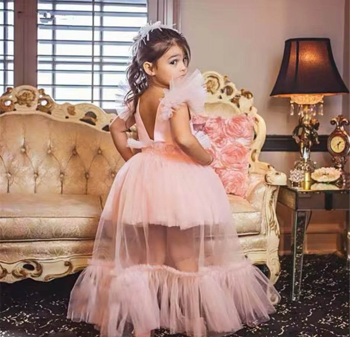 Enchanted Rose Tulle Dress