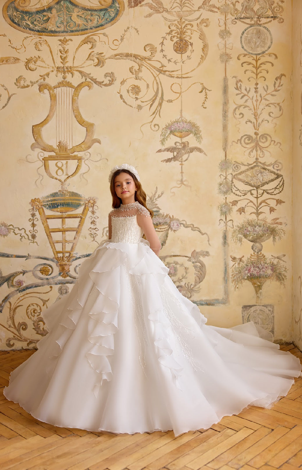 The Amoura Gown – Pearl Cascade Edition