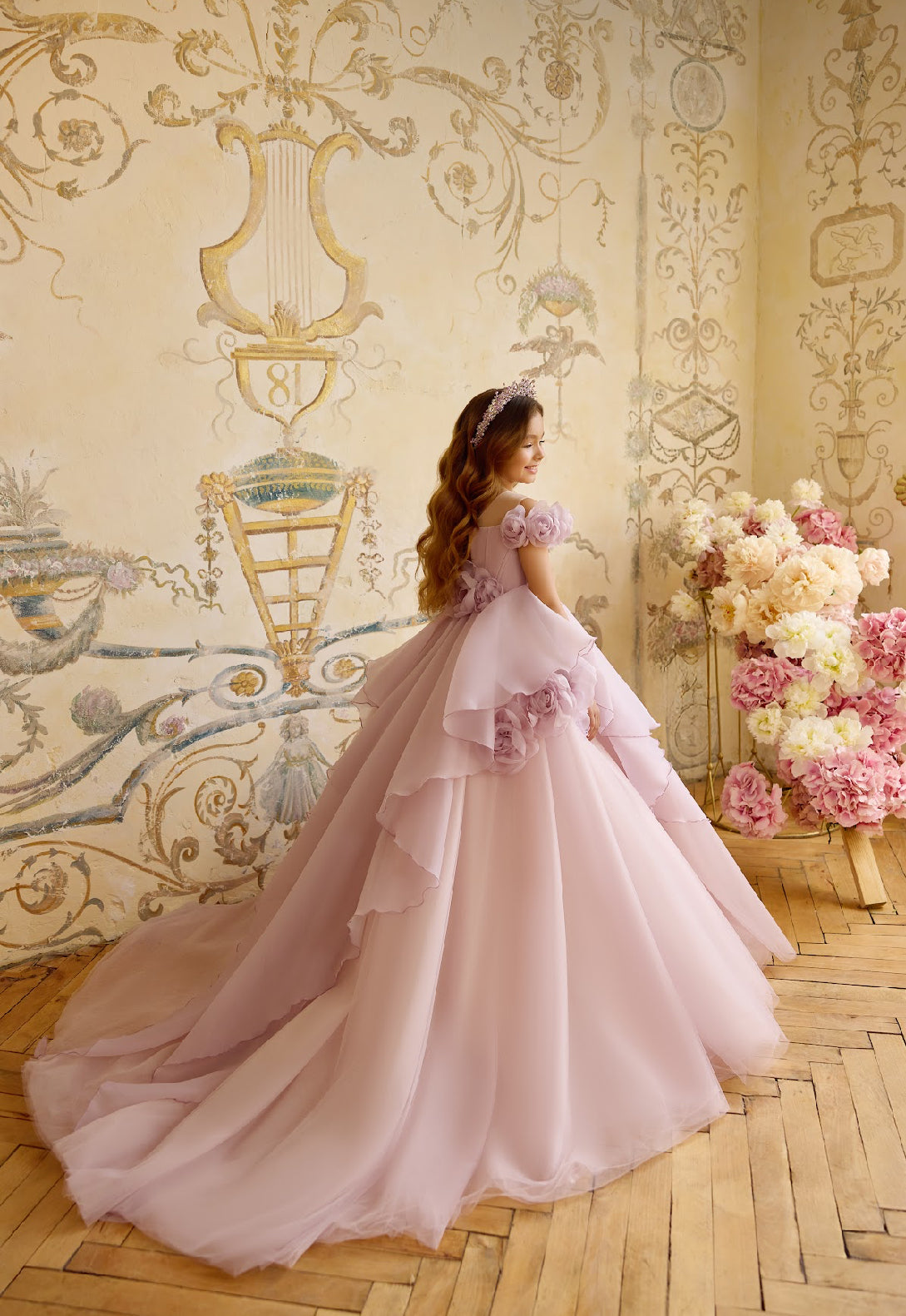Enchanted Rose Princess Gown