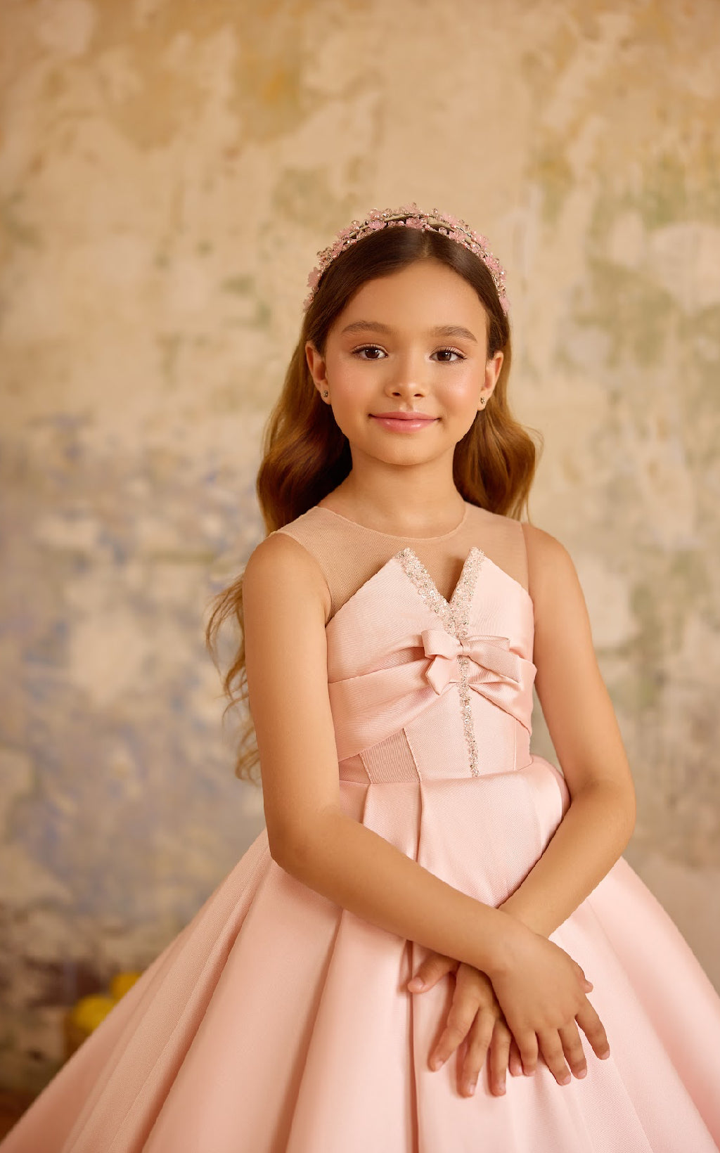 Blush Belle Bow Gown