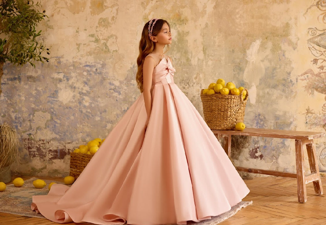Blush Belle Bow Gown