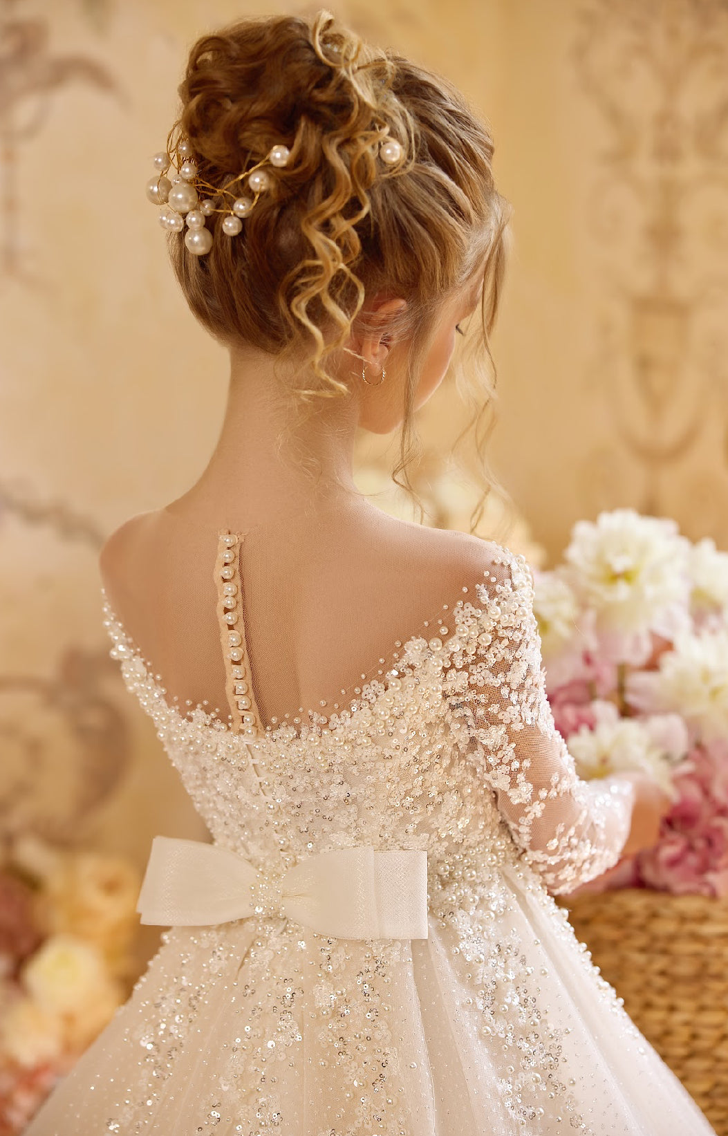 Pearl Blossom Gown