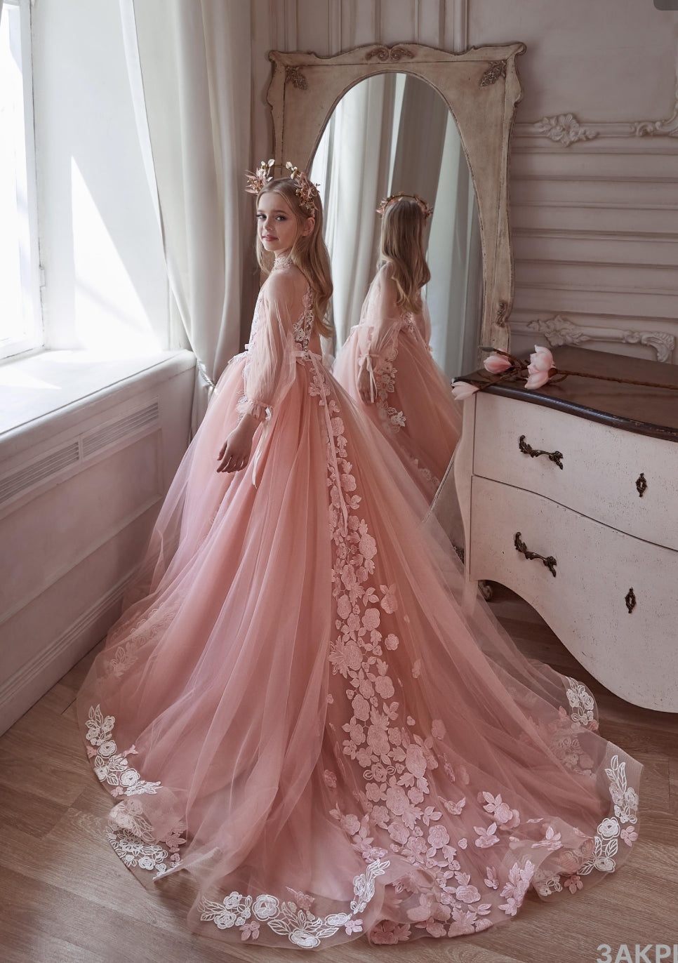The Blushing Petal Royale Gown