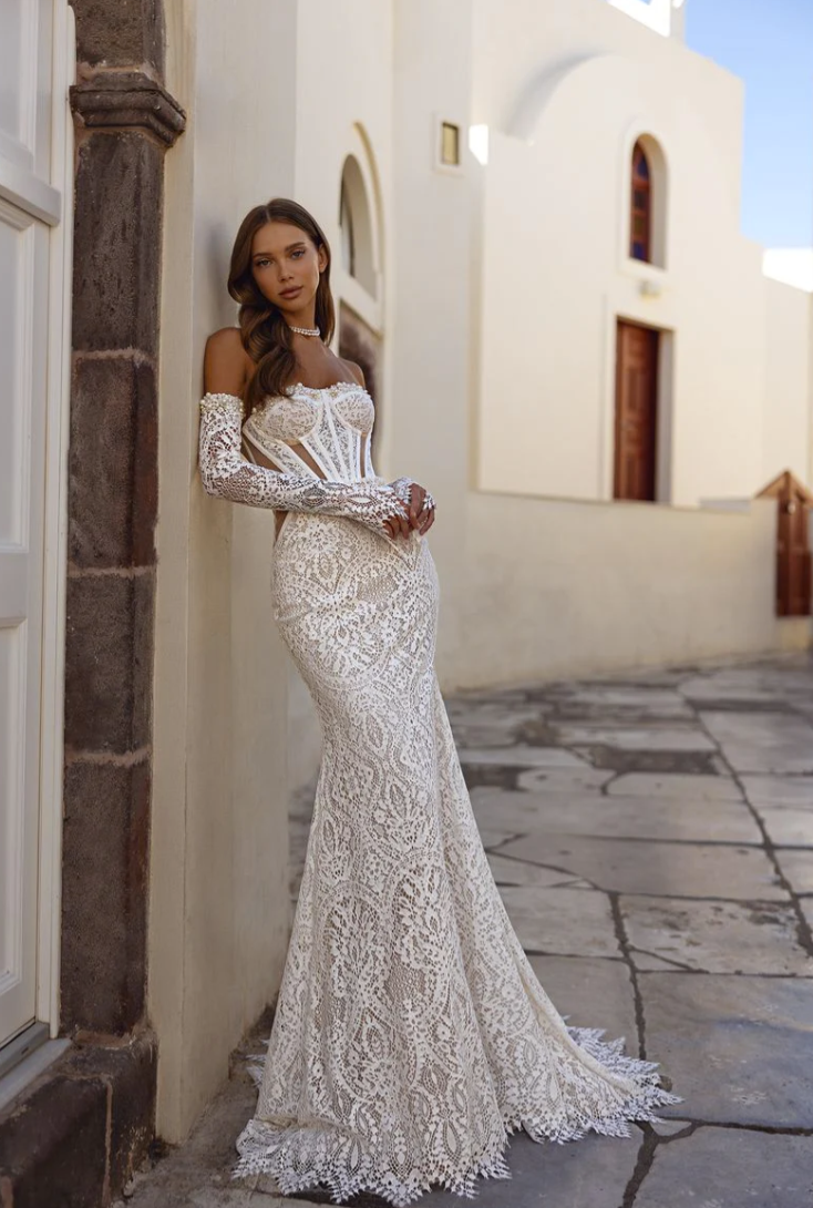 The Seraphina lace  Gown