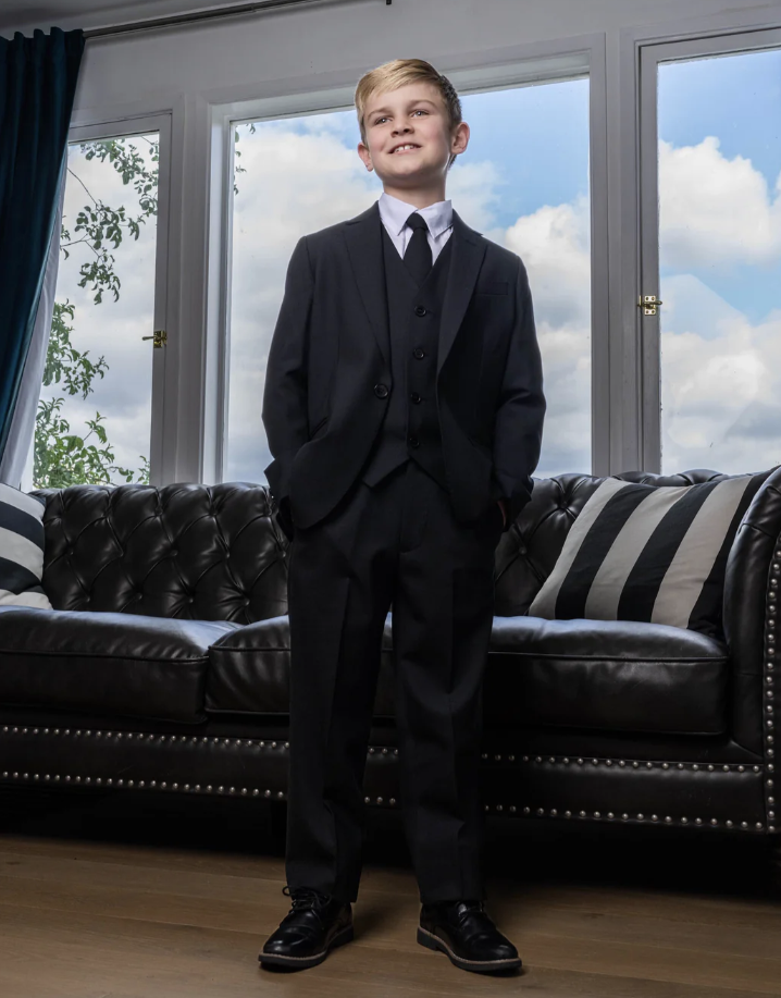Luxor Kem Black Kids suit