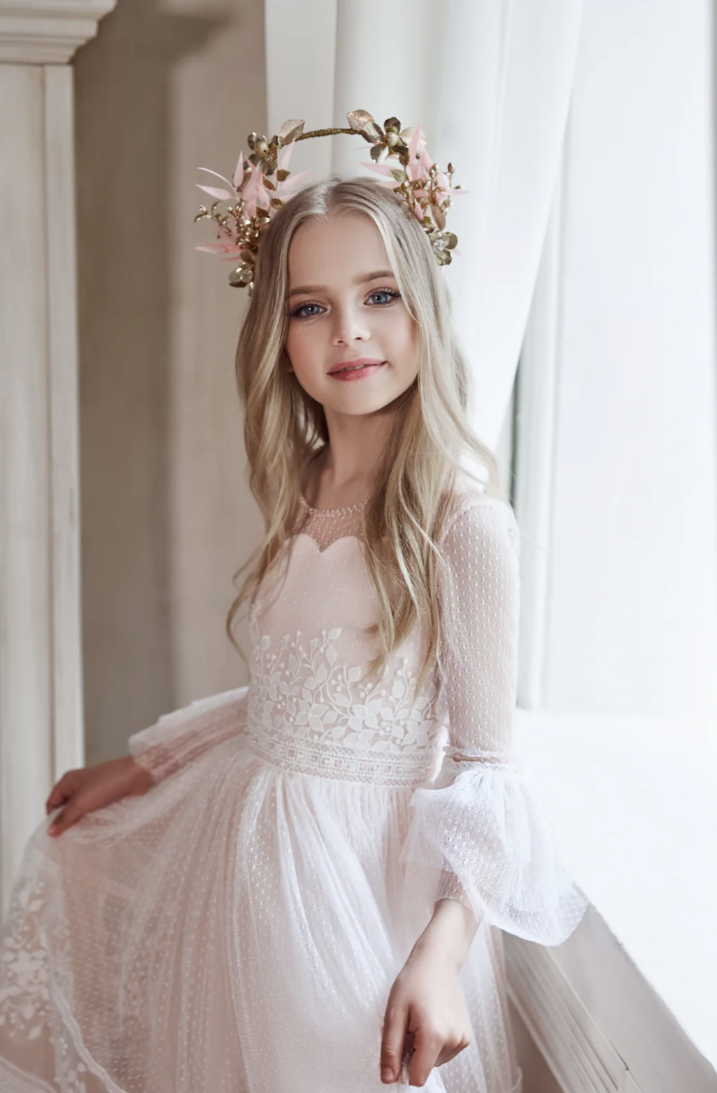 The Arabella Lace Gown