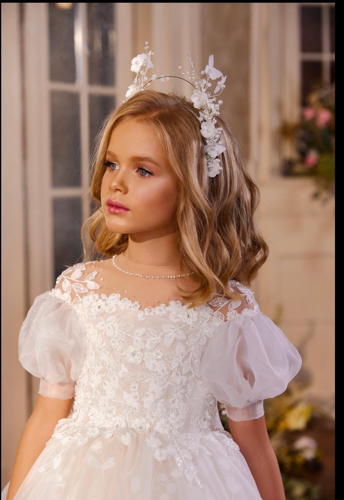 Ophelia Blossom Lace Gown
