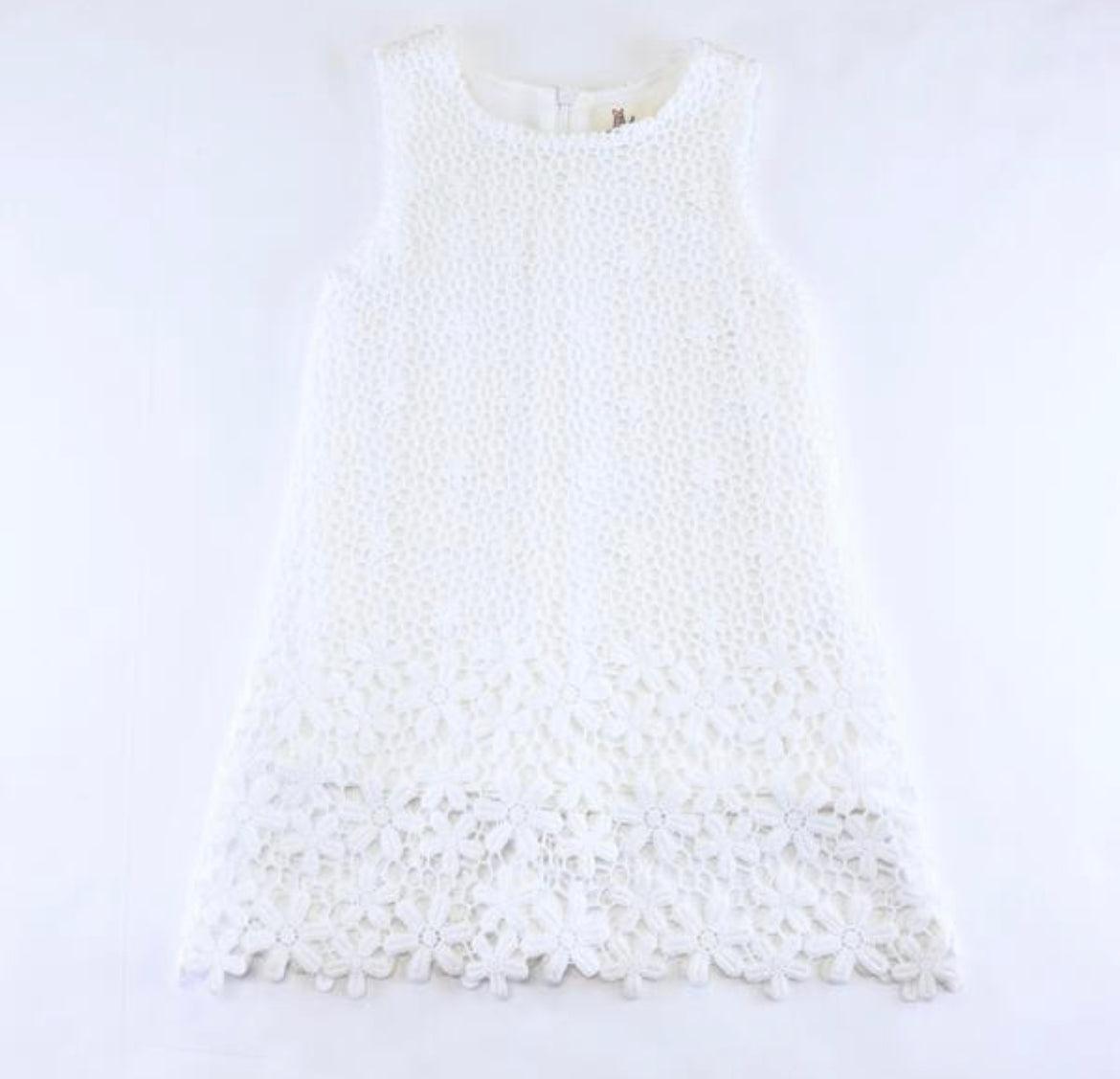 Daisy Lace A-Line Dress