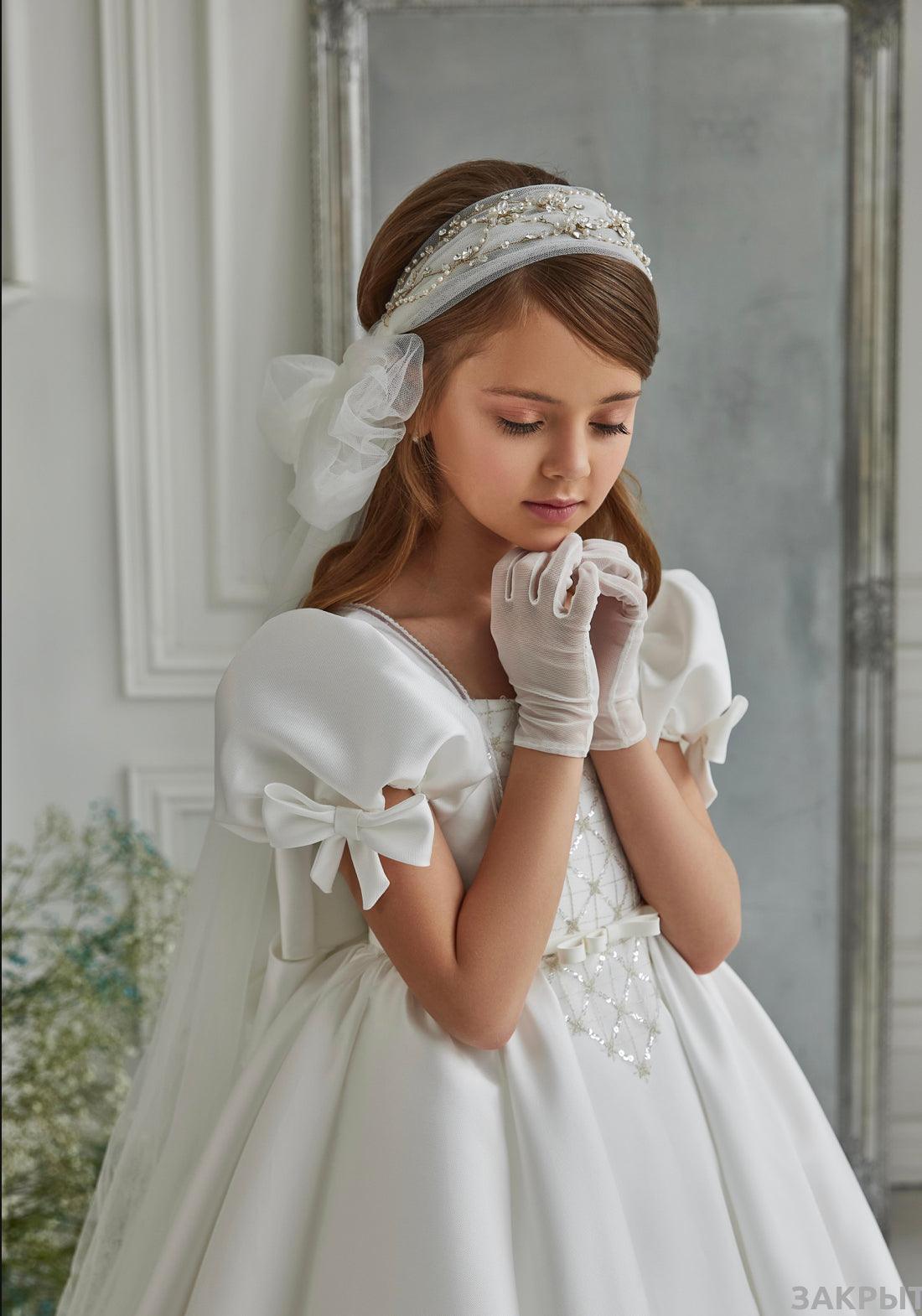 Celestina Satin Grace Gown