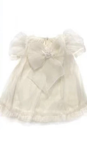 The Angelic Grace Bow Dress