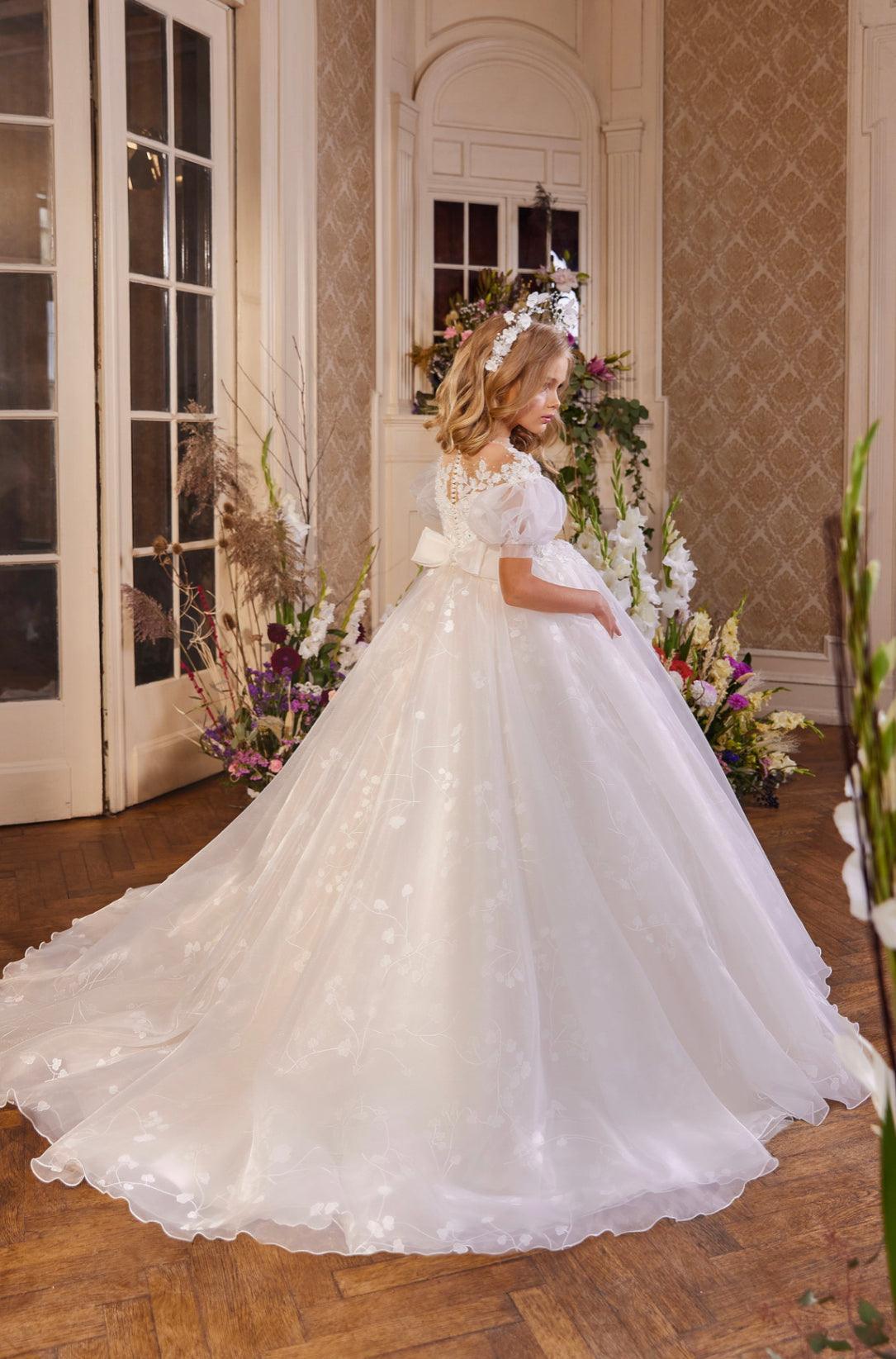 Ophelia Blossom Lace Gown