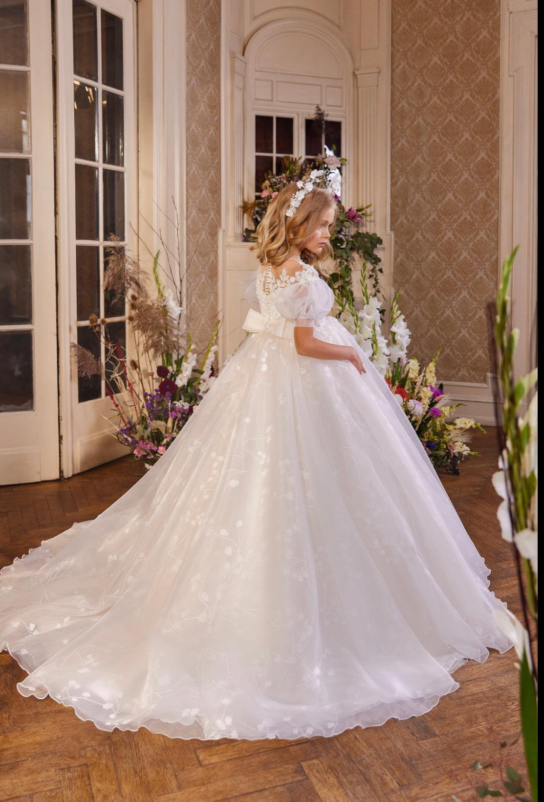 Ophelia Blossom Lace Gown