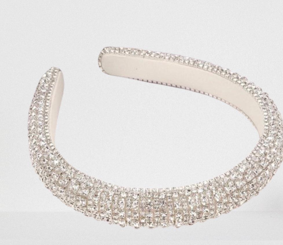 Crystal-Embellished Luxe Headband