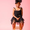 Midnight Star Tutu Dress and Bow Set