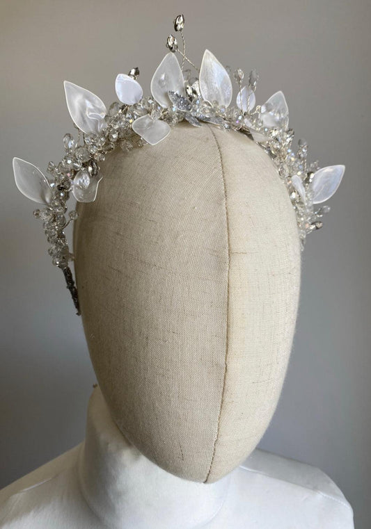 Crystal Leaf Tiara