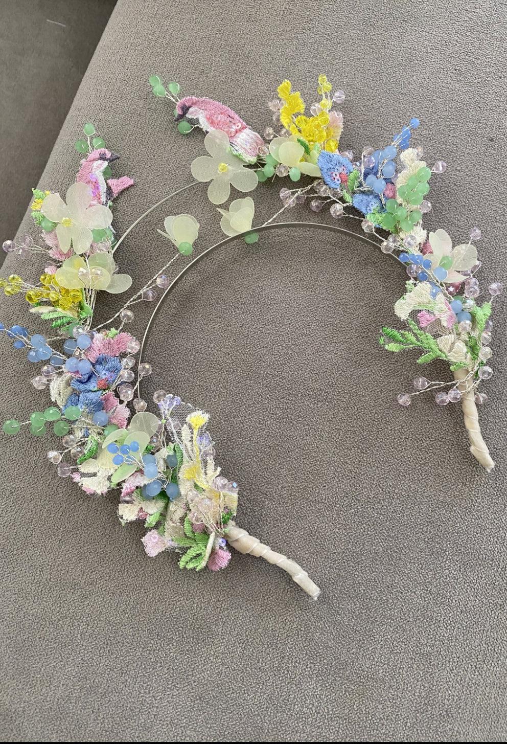 Enchanting Floral Fairy Crown