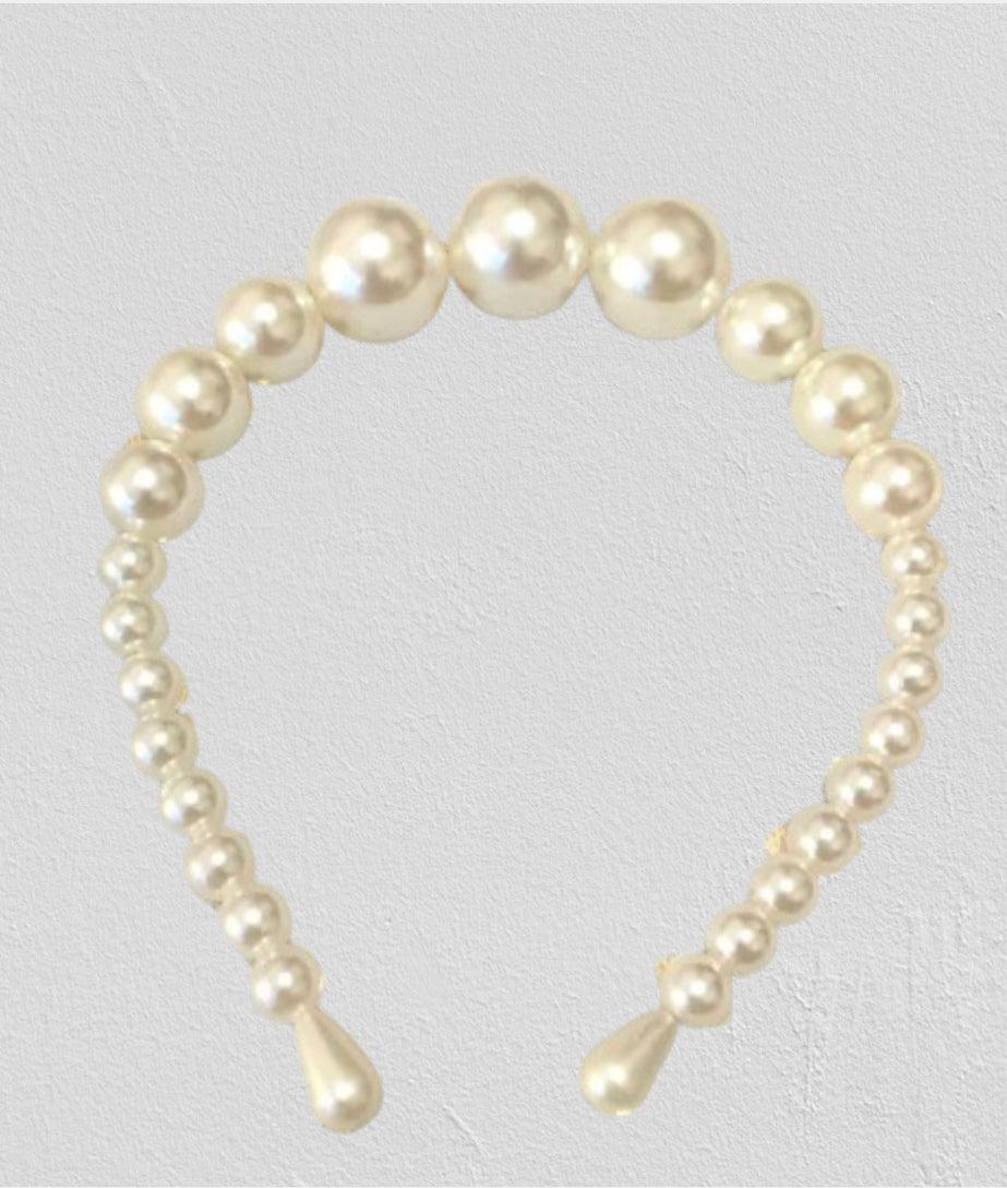 Large Classic Pearl Headband