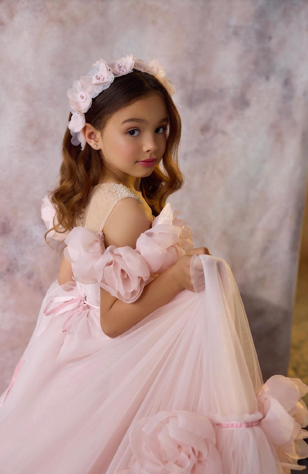 Rose Petal Princess Gown