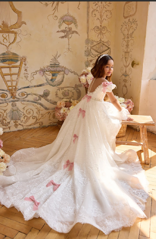 The Arabella Rose Gown – Enchanted Lace Edition