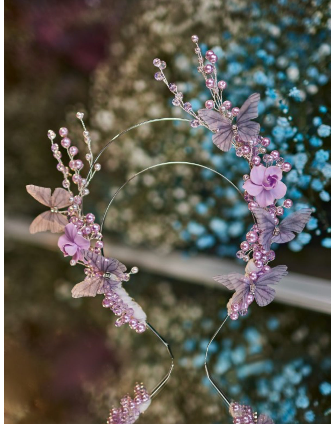 Lilac and Pink Bloom Halo