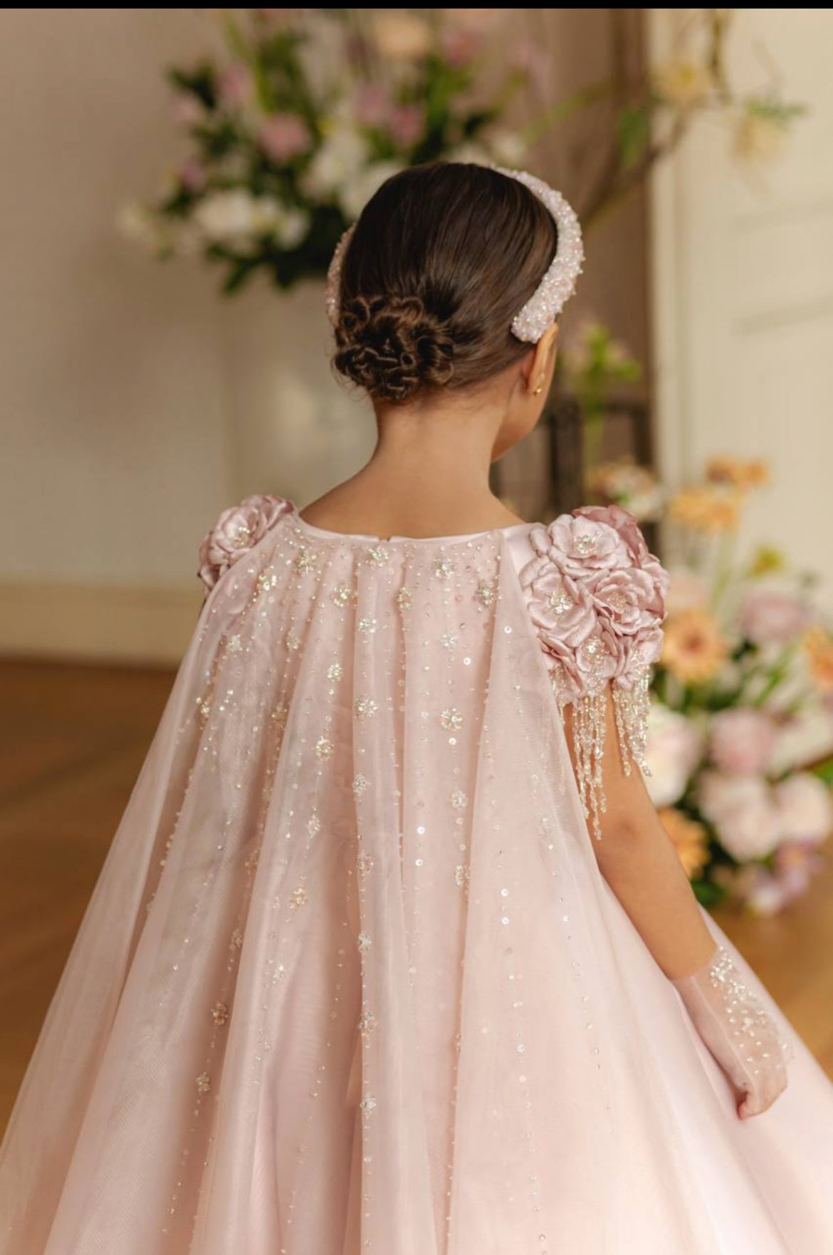 Rose Petal Elegance Gown