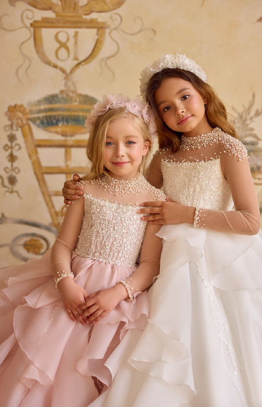 The Amoura Gown – Pearl Cascade Edition