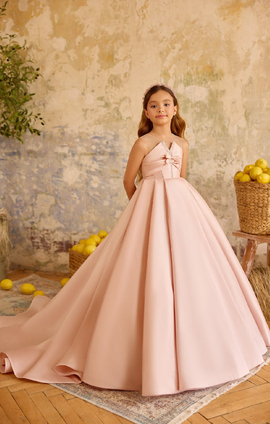 Blush Belle Bow Gown