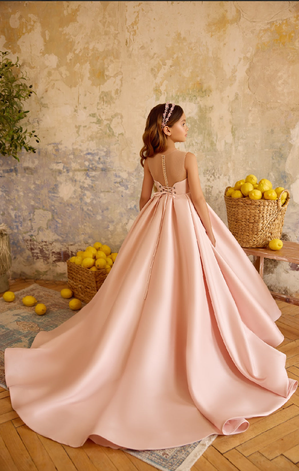 Blush Belle Bow Gown
