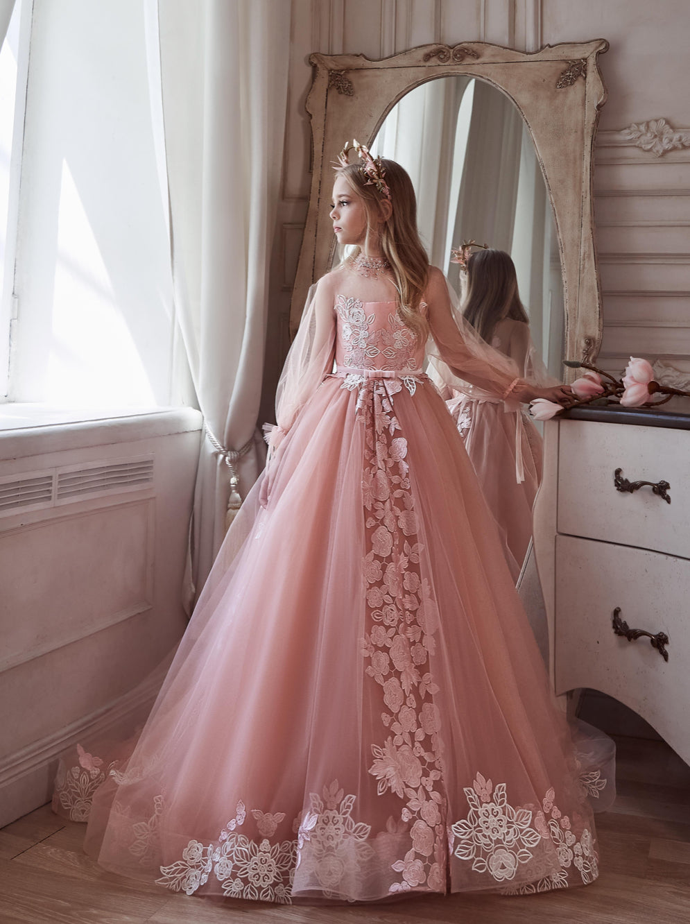 The Blushing Petal Royale Gown