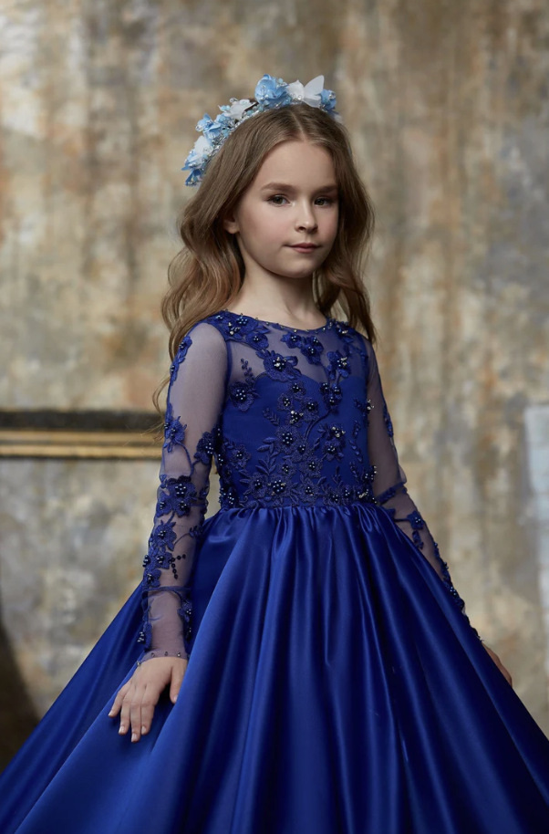 The Sapphire Empress Gown