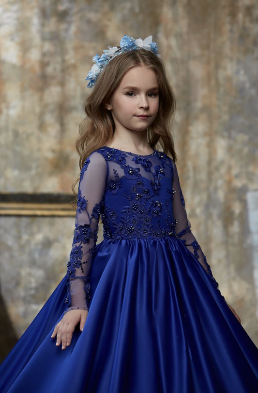 The Sapphire Empress Gown