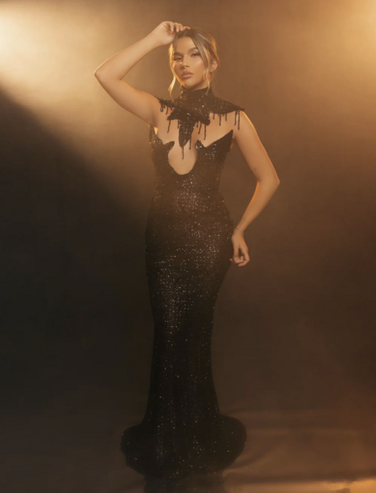 The Nocturna Siren Gown
