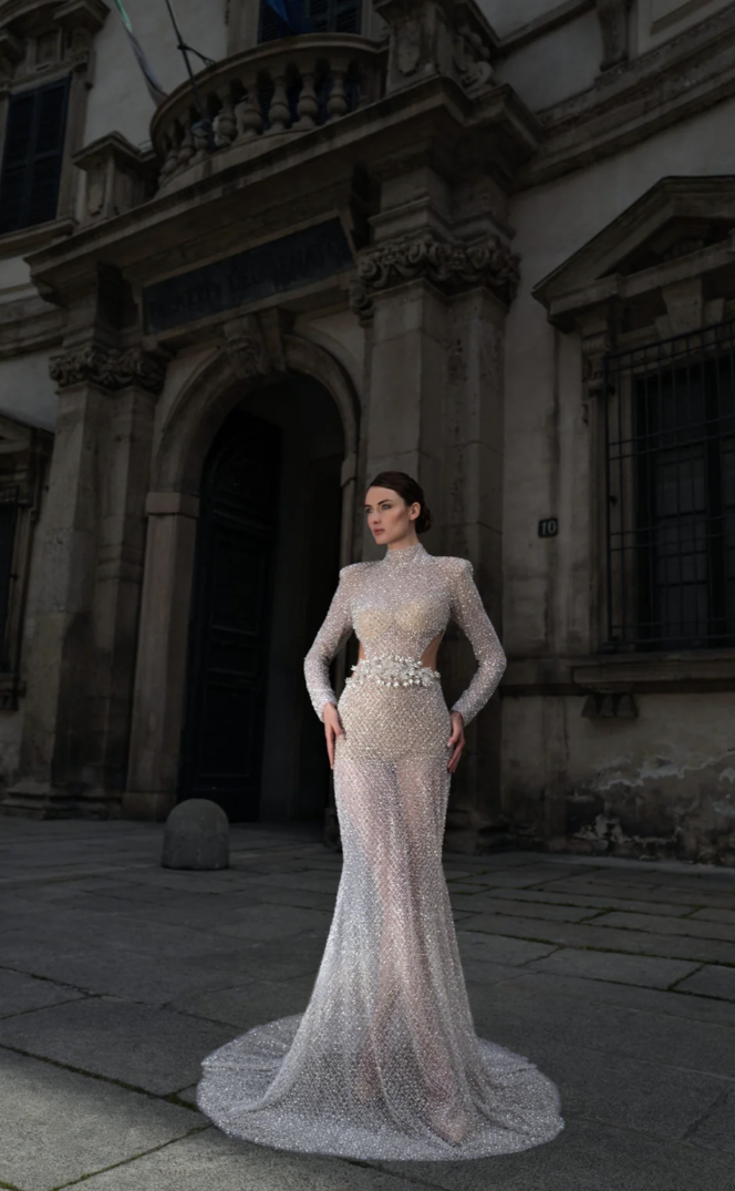 The Seraphina Crystal Couture Gown