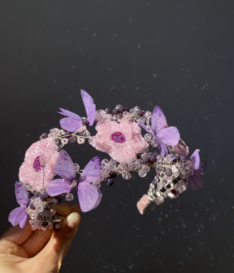 Royal Enchanted Blossom Crown