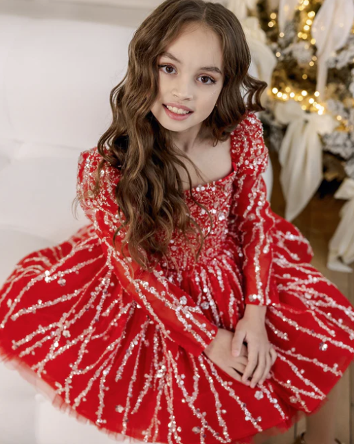 Scarlet Starlight Gown