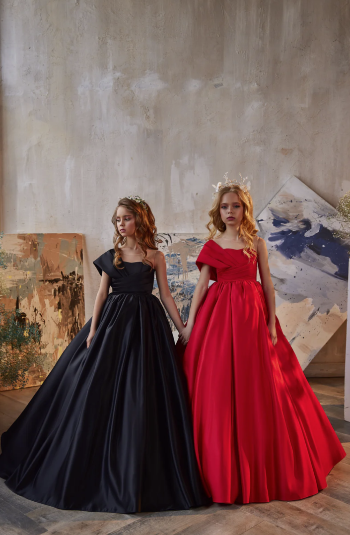 The Amara One-Shoulder Gown