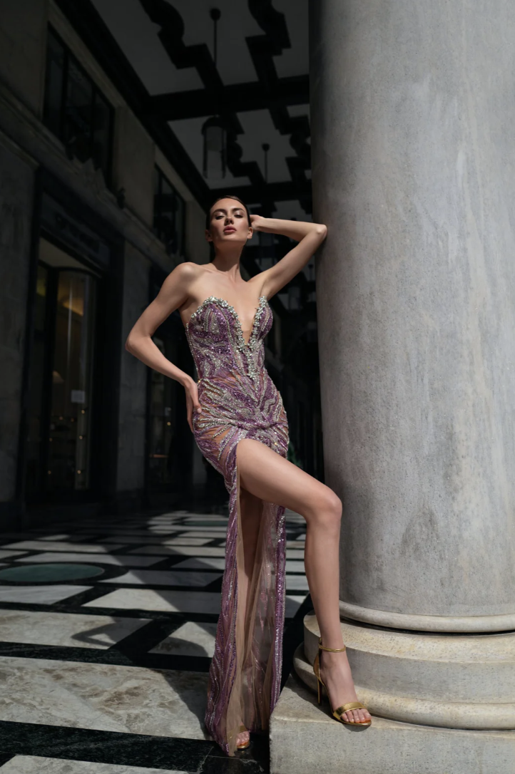 THE AURORA STARDUST COUTURE GOWN