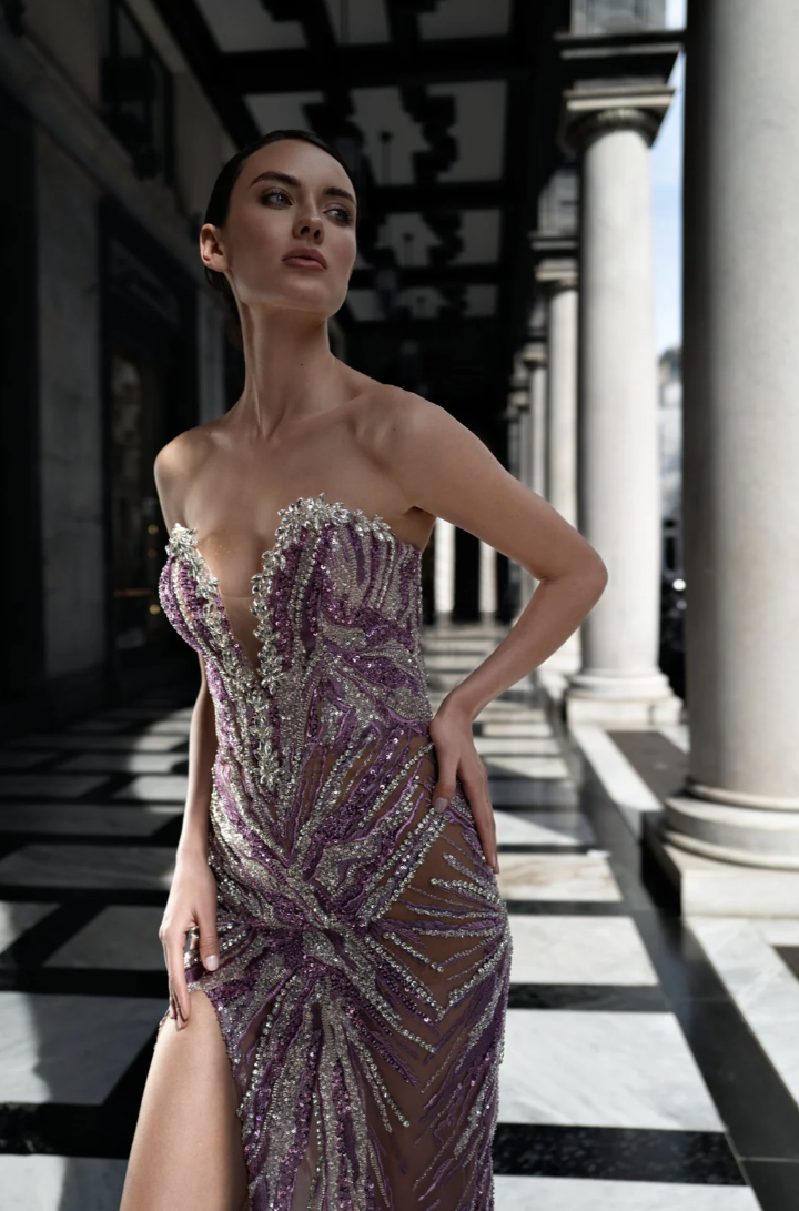 THE AURORA STARDUST COUTURE GOWN