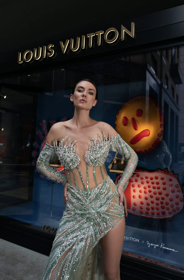 The Elara Celestine Gown