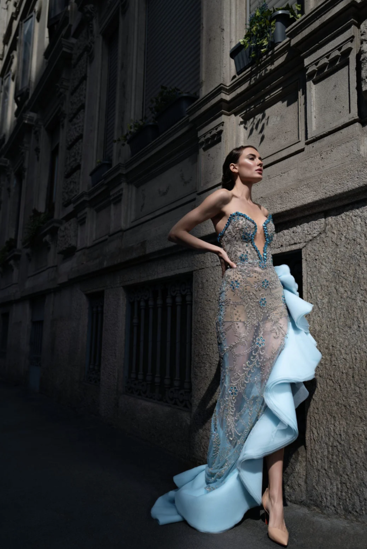 Aquilina Frost Gown