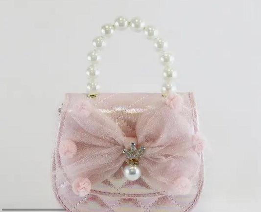 Pink Pom Pom Purse