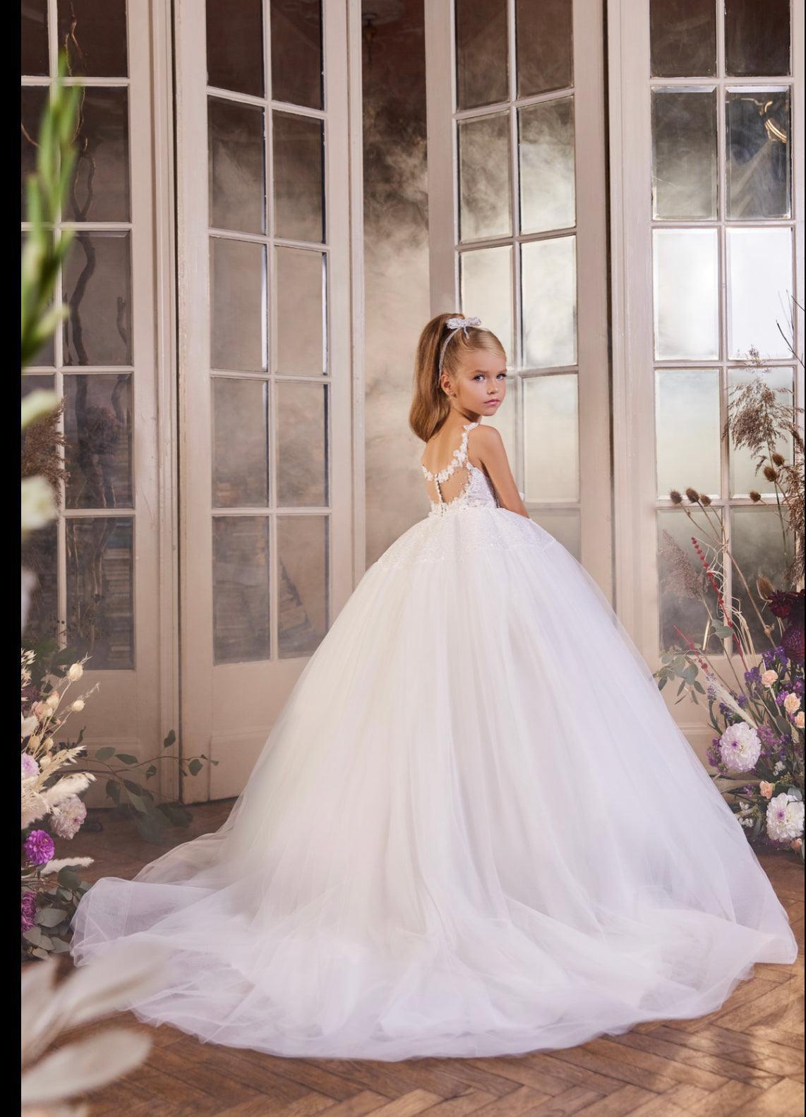 The Regal Snow Princess Gown