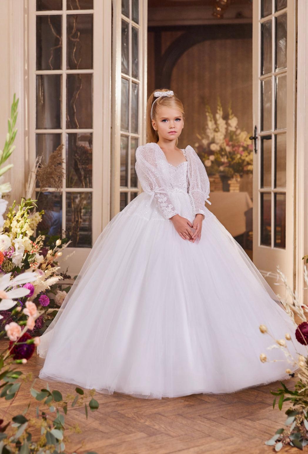 The Regal Snow Princess Gown