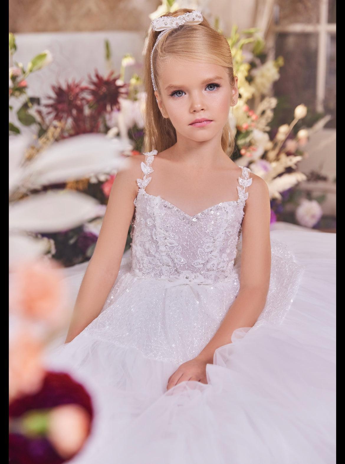 The Regal Snow Princess Gown